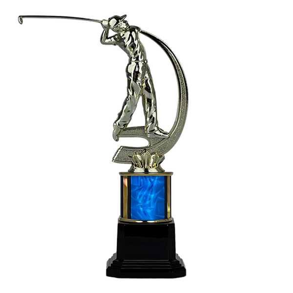 Trofeo de Tubo con Figura Serie 41 de Golf